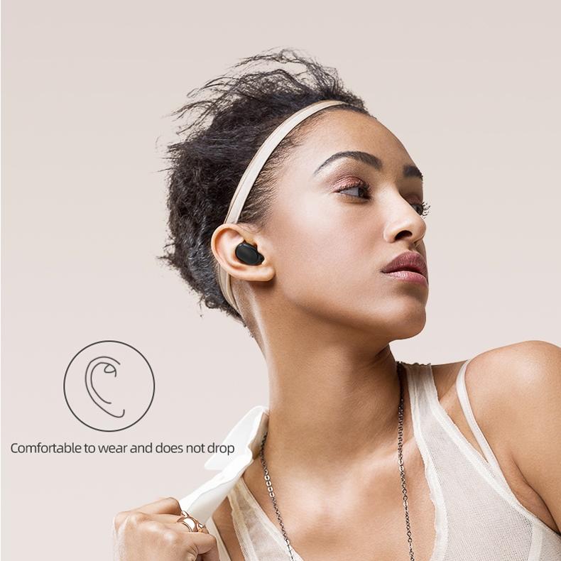 Waterproof Wireless Bluetooth Earphones with Charging Box - A6s 6