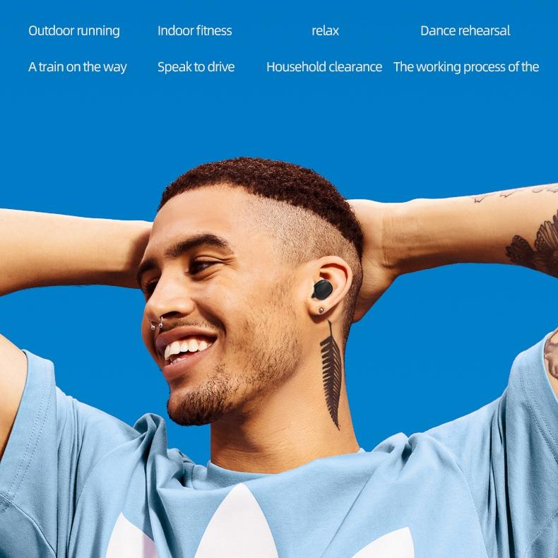 Waterproof Wireless Bluetooth Earphones with Charging Box - A6s 7