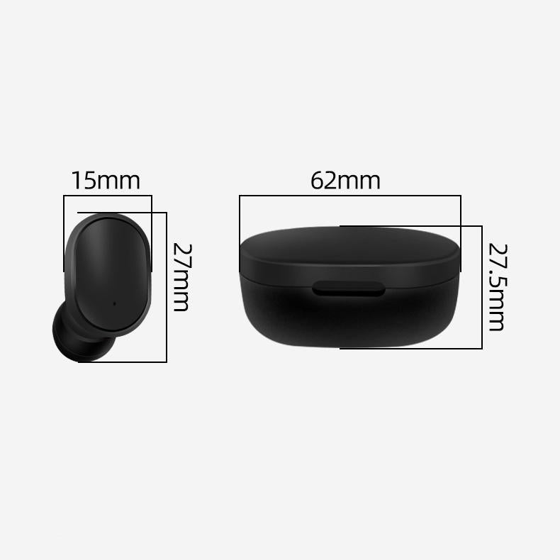 Waterproof Wireless Bluetooth Earphones with Charging Box - A6s 9