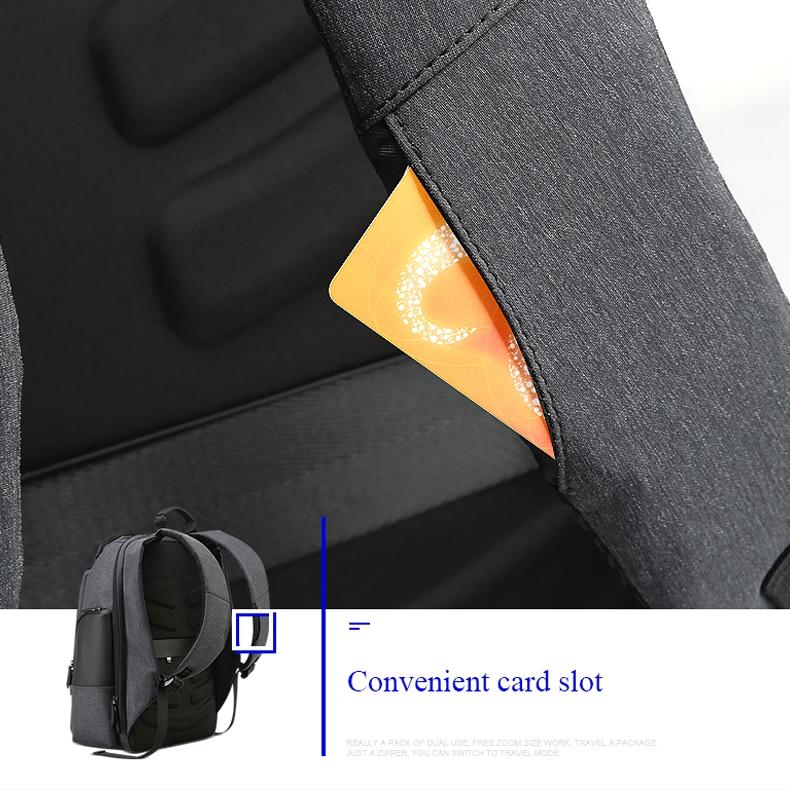 Large Capacity Waterproof Business Shoulder Bag With Usb Port - 37X21X47.5Cm In Black 14