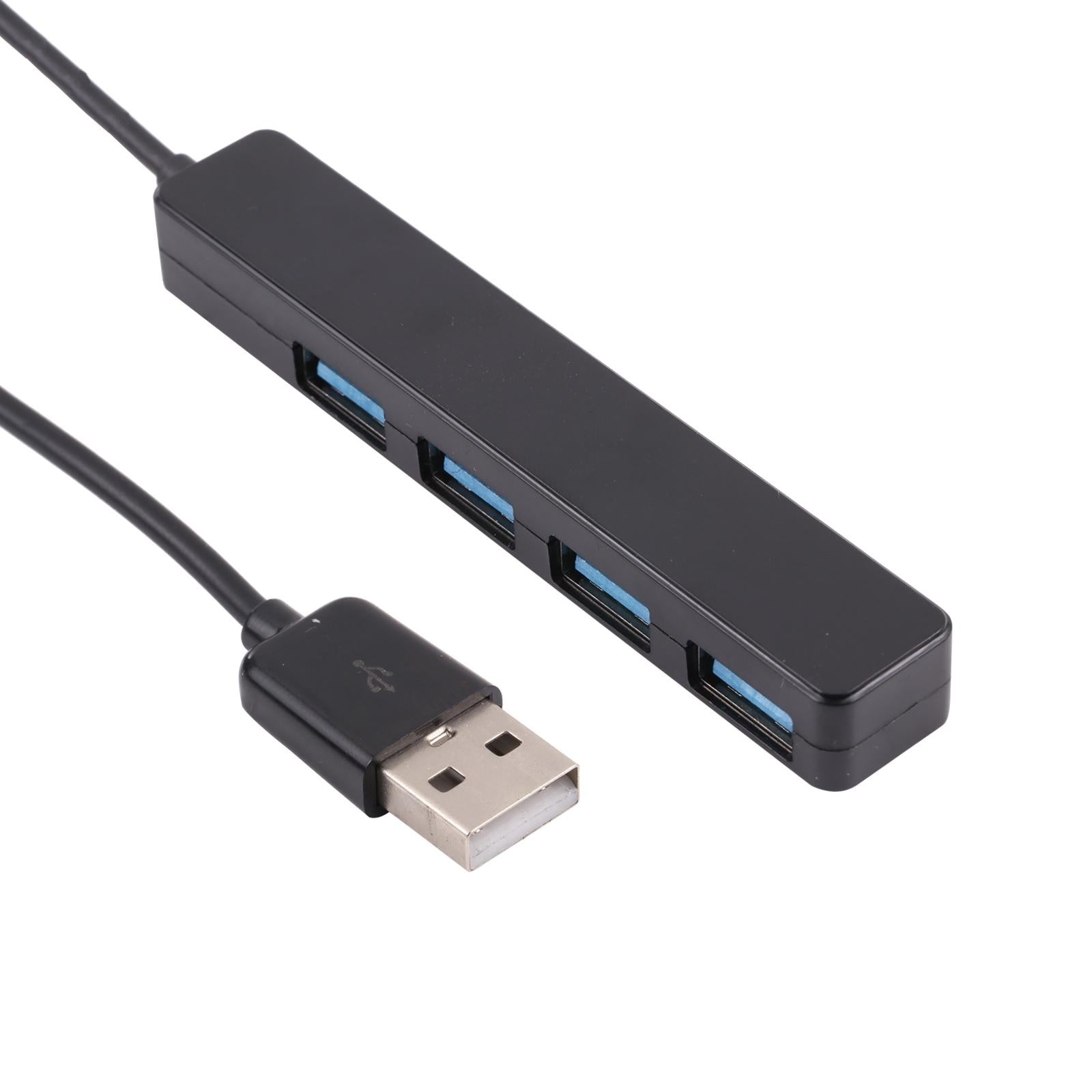 4-In-1 Usb Hub Docking Station Black 6