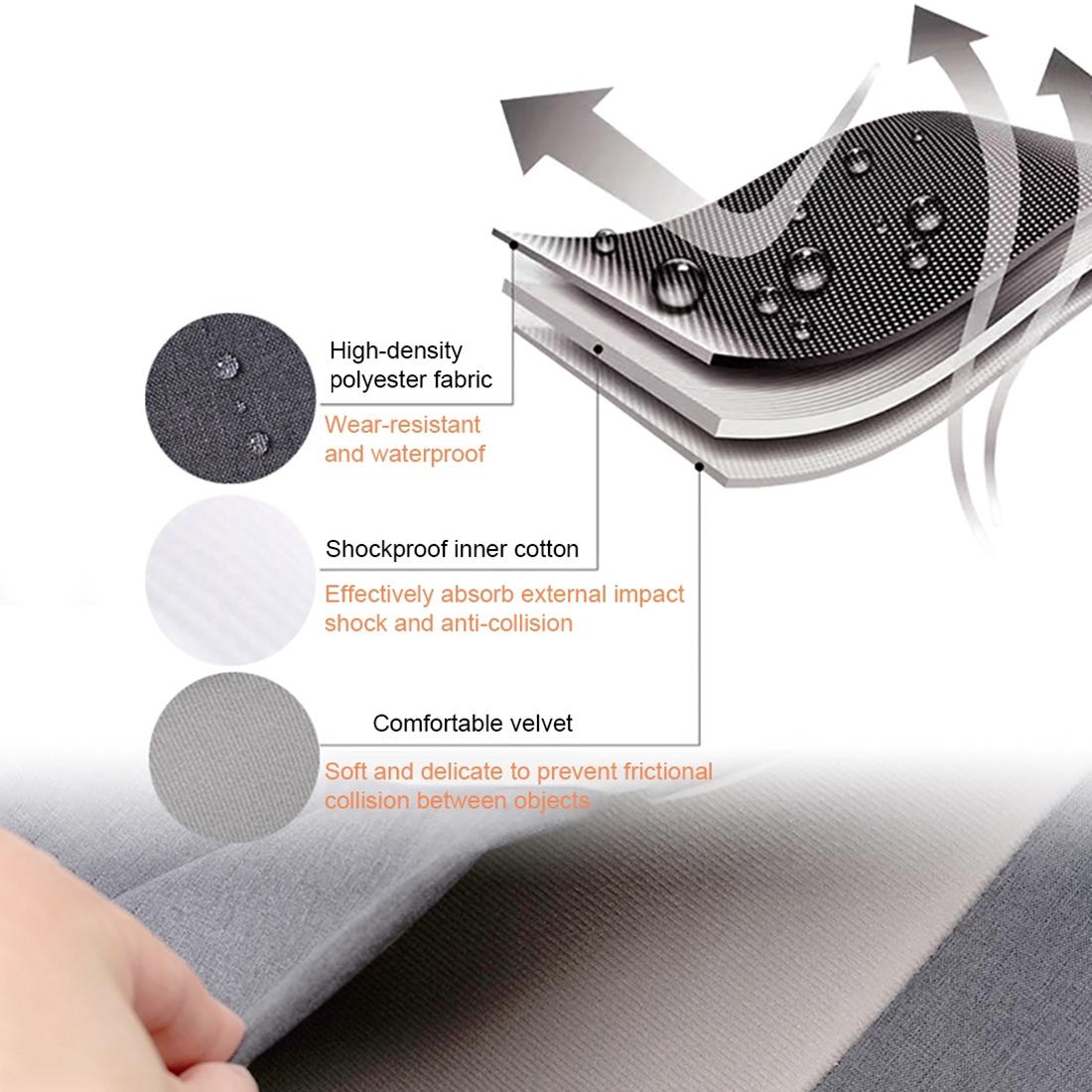 13.3 Inch Waterproof Laptop Inner Package Bag - Black 5