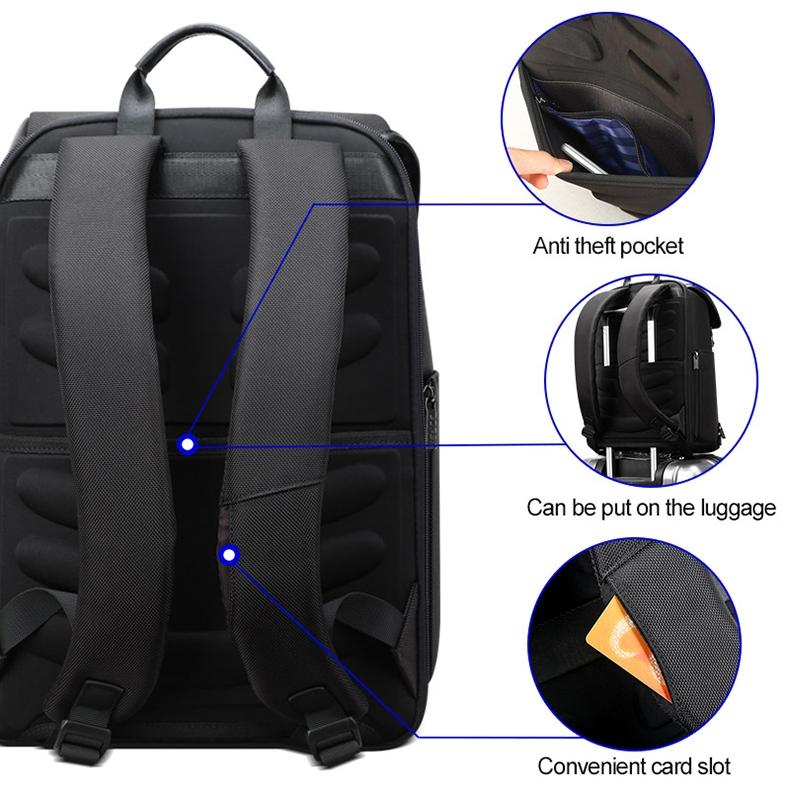 Waterproof Anti-theft Travel Backpack - 31x19x43cm in Black 9