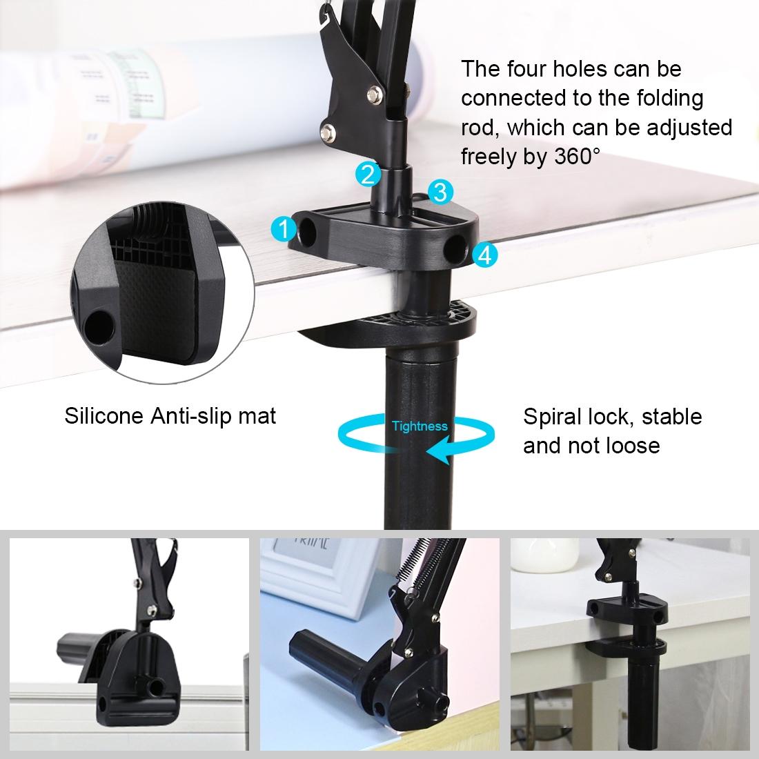10.2 Ring Light with Usb 3 Modes Dual Colour Phone Clamp 8