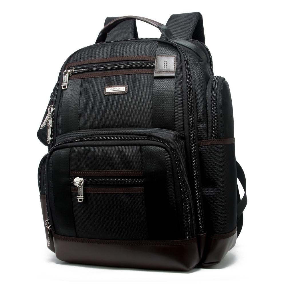 Large Capacity Multi-layer Laptop Backpack with Breathable Design - 15.6 Inch Black - 35x20x43cm