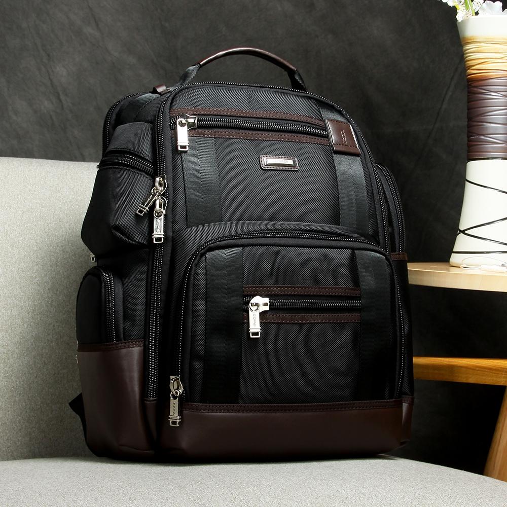 Large Capacity Multi-layer Laptop Backpack with Breathable Design - 15.6 Inch Black - 35x20x43cm 6