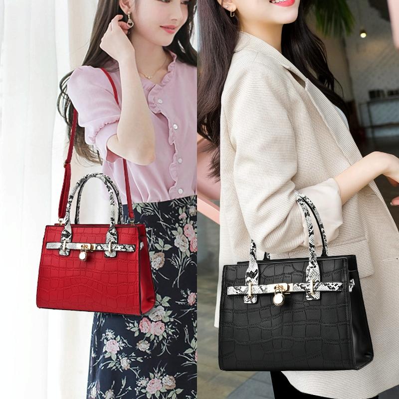Large Capacity 2-in-1 Stone Pattern Bags - Versatile and Spacious - Khaki 8