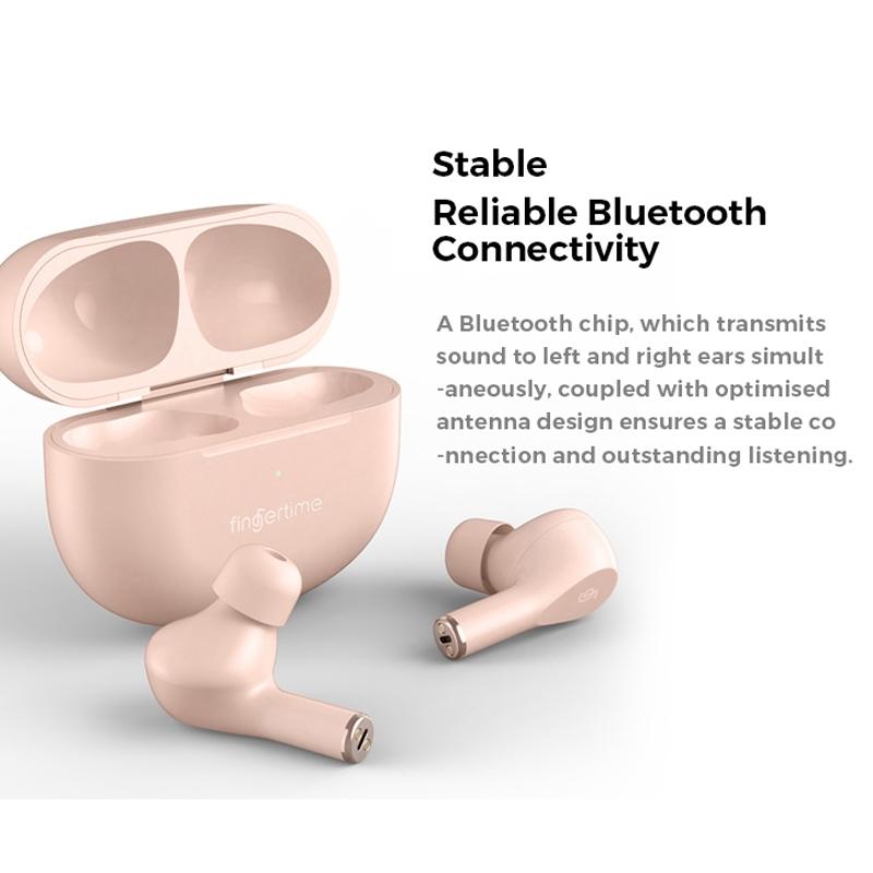 Ultra-long Standby Tws Wireless Earbuds - Bluetooth Stereo Sports - Pink 5