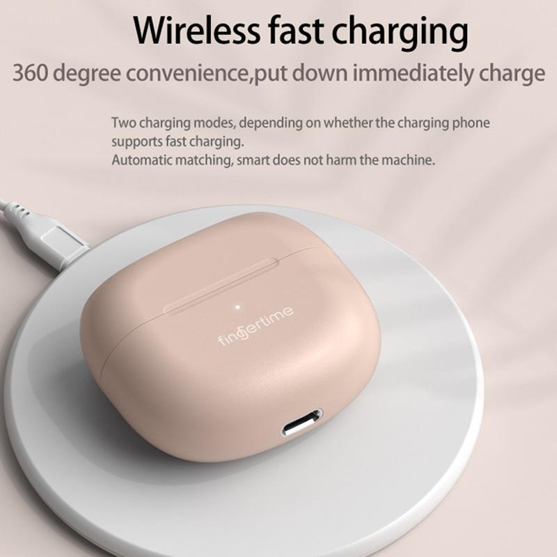Ultra-long Standby Tws Wireless Earbuds - Bluetooth Stereo Sports - Pink 6