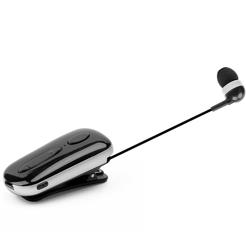 Wireless Bluetooth Earphone with Vibration Reminder and Clip - Pink 3