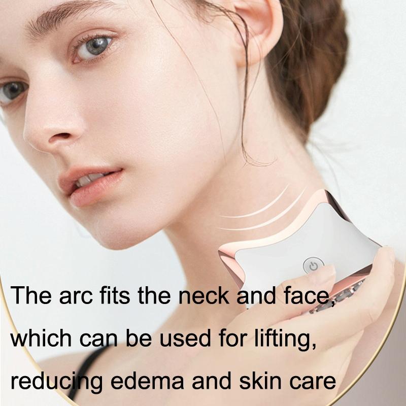 Colour Light Meridian Dredging Massager Sm-2102 - White Silver 8