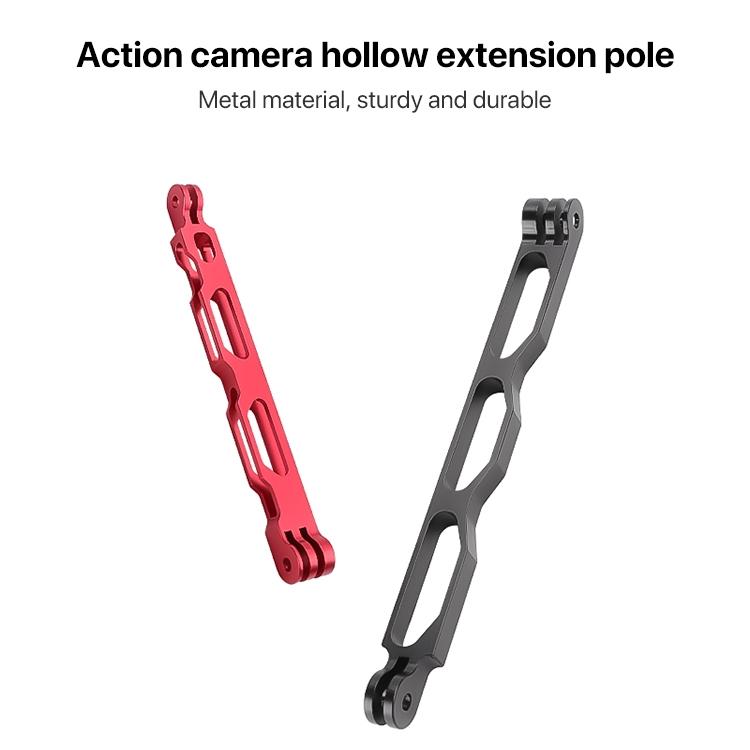 Aluminum Extension Arm with Hollow Grip - 20cm - Red 4