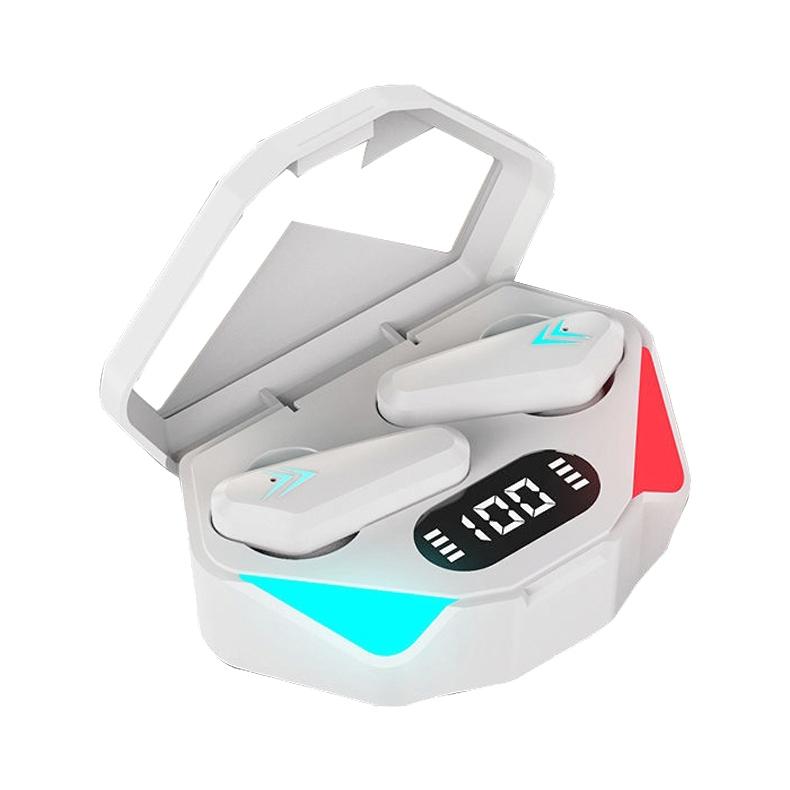 True Wireless Gaming Earbuds with Touch Control and Led Charging Case - Black 10