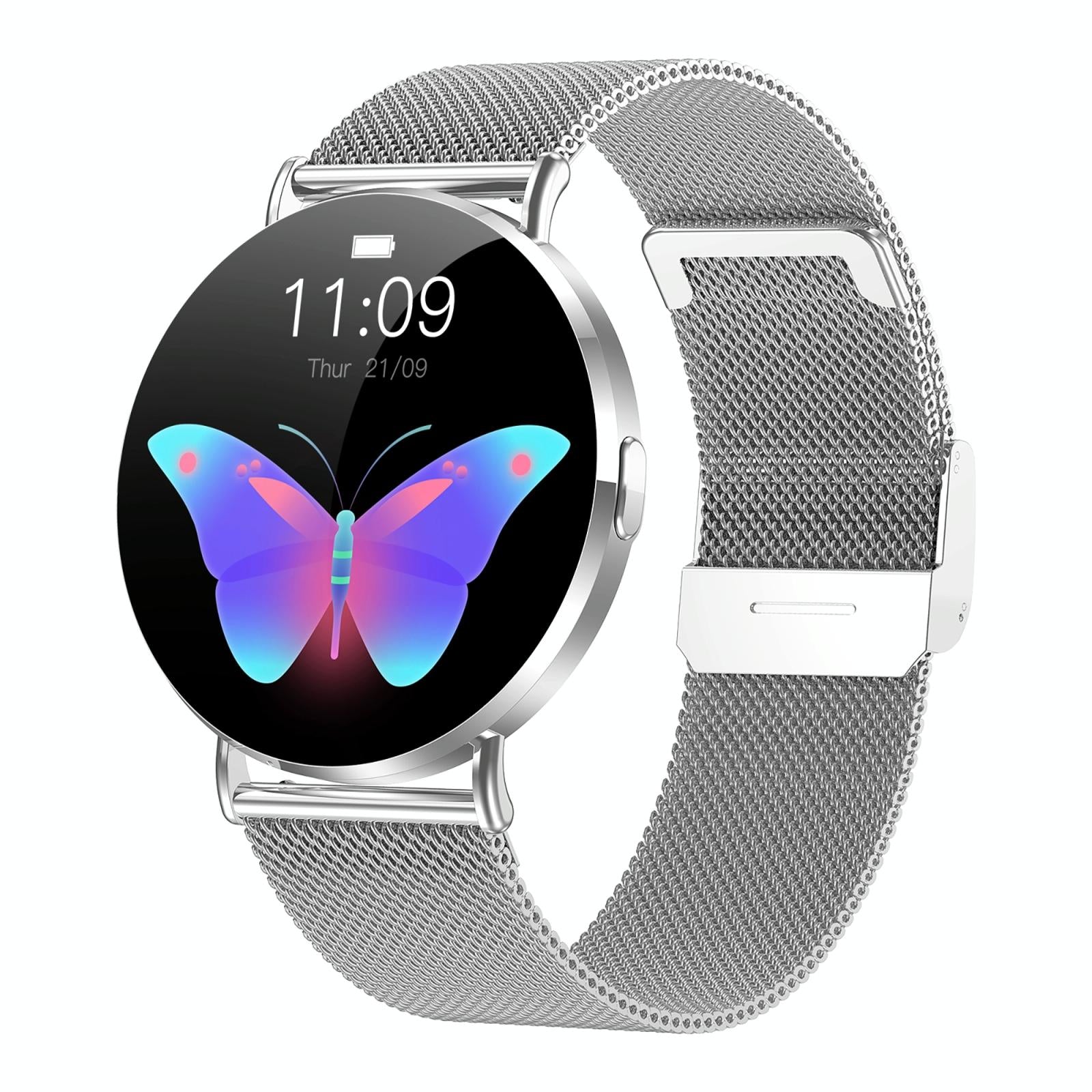 1.32 Inch Colour Screen Smart Watch With Bluetooth Call & Health Monitoring - Silver 12