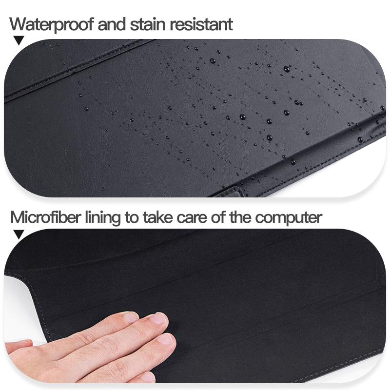Universal Magnetic Laptop Holder Bag - Stitched Inner - Black 6