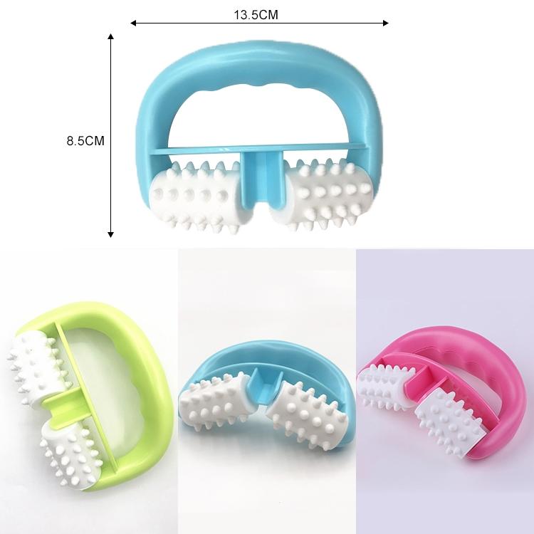 Portable Meridian Massager Compact Roller For Muscle Relief - Blue Piece 5
