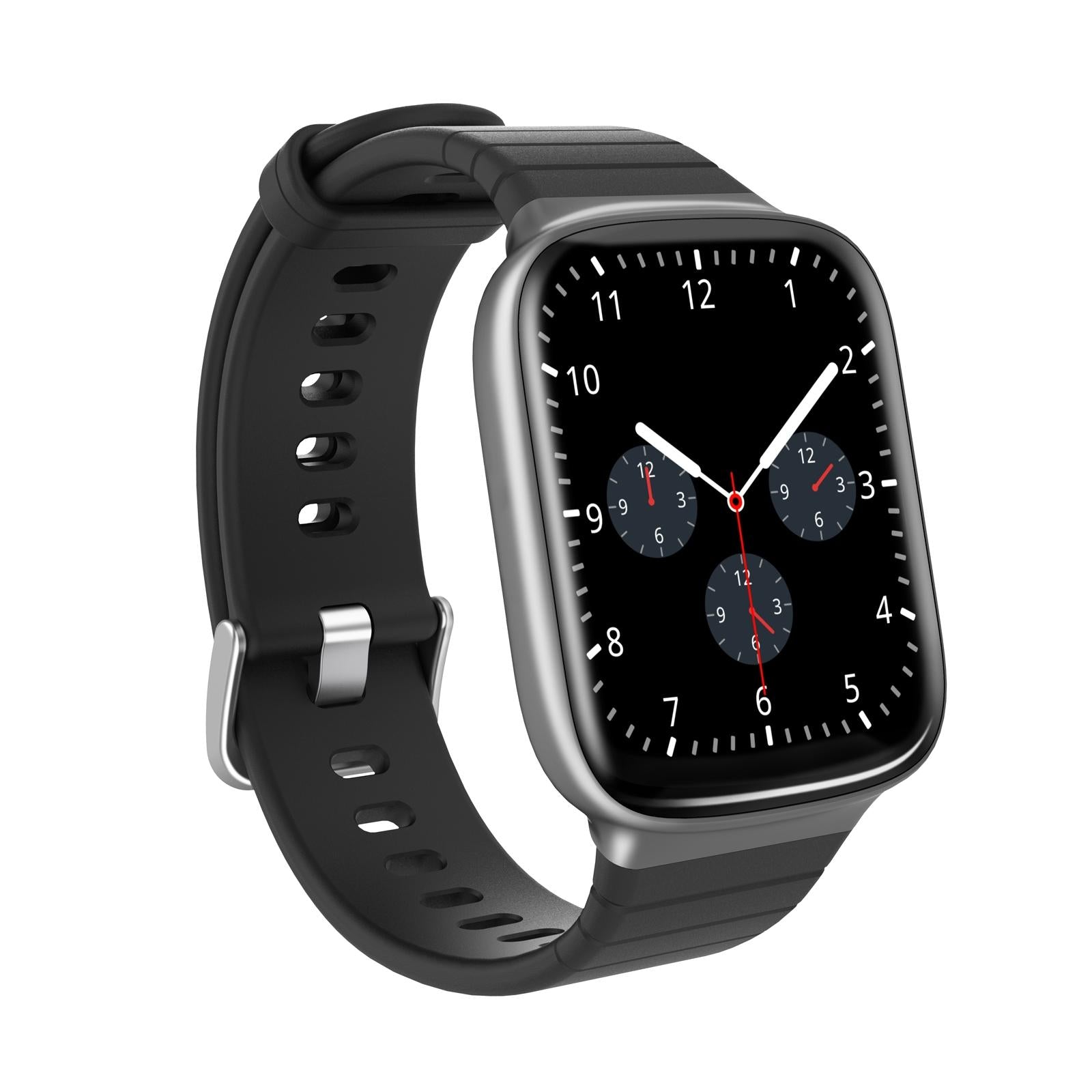 1.69 Inch Ips Screen 5Atm Waterproof Sport Smart Watch Support Sleep Monitoring / Heart Rate Monitoring / Sport Mode / Incoming Call & Information Reminder - Black 9