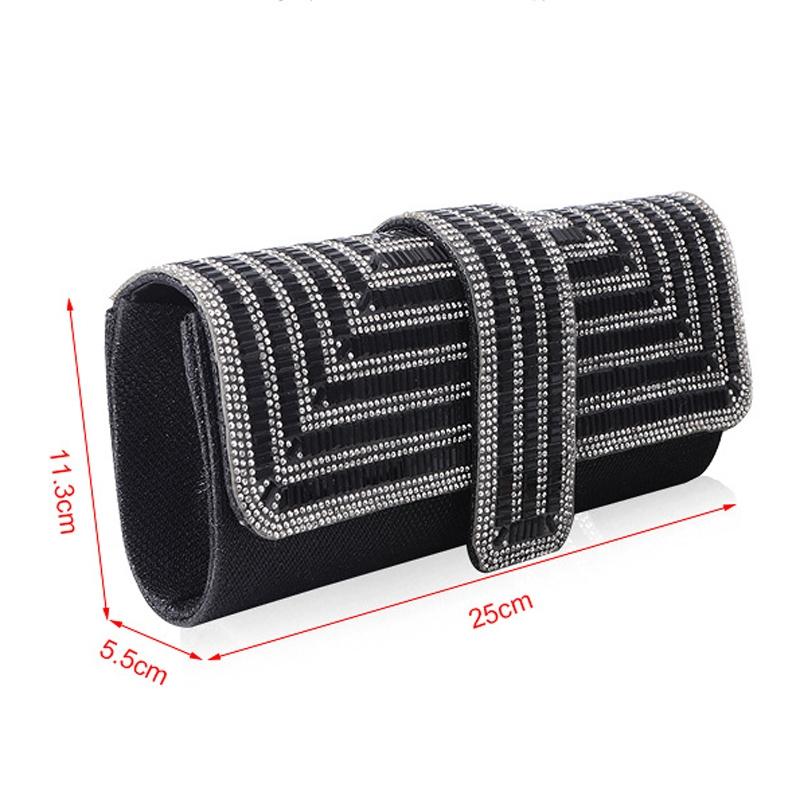 Black Shoulder Bag For Ladies Elegant Hand Messenger - Black 3