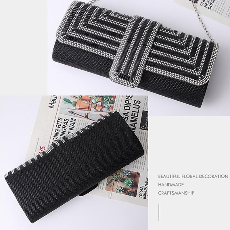 Black Shoulder Bag For Ladies Elegant Hand Messenger - Black 7