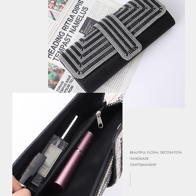 Black Shoulder Bag For Ladies Elegant Hand Messenger - Black 8