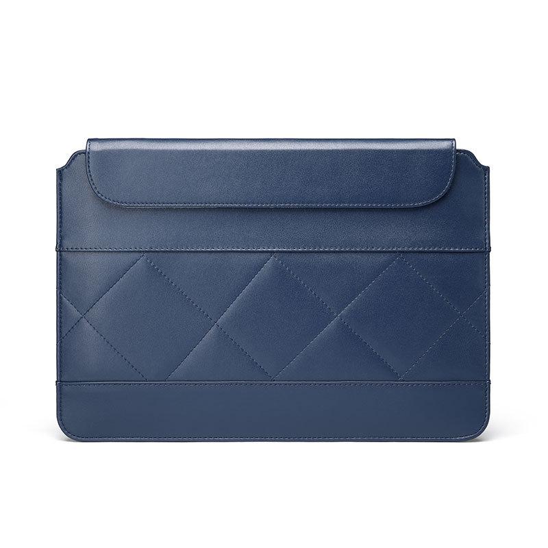 11-12 Inch Thin & Light Microfiber Leather Notebook Liner Bag for Computers - Black 15