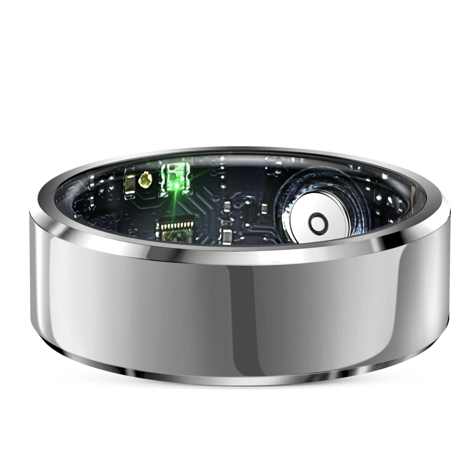 Smart Ring With Heart Rate Blood Oxygen And Sleep Monitoring - R6 Size 8 - White 13