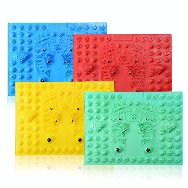 Foot Magnetic Therapy Massage Pad Toe Pressing Board - Green 3