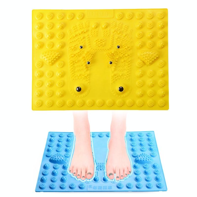 Foot Magnetic Therapy Massage Pad Toe Pressing Board - Green 11