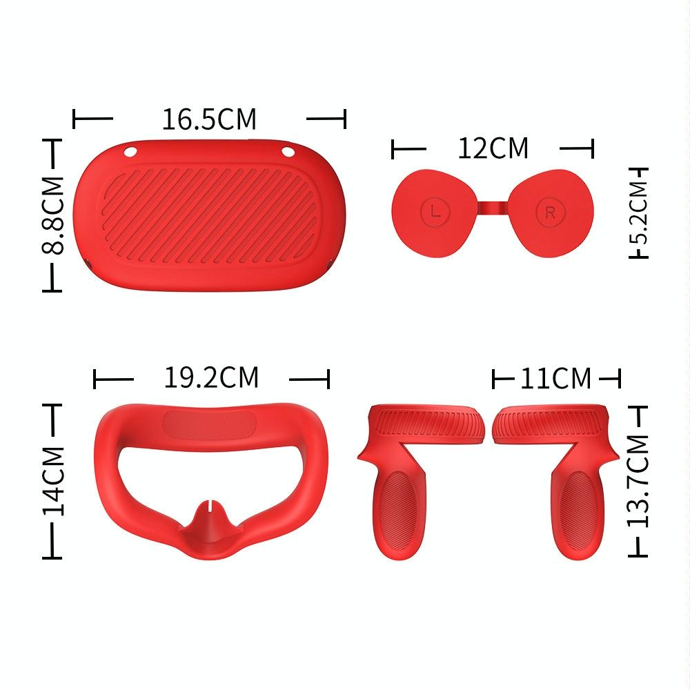 Oculus Quest 2 Lens Shell - Protective Cover - Red 4