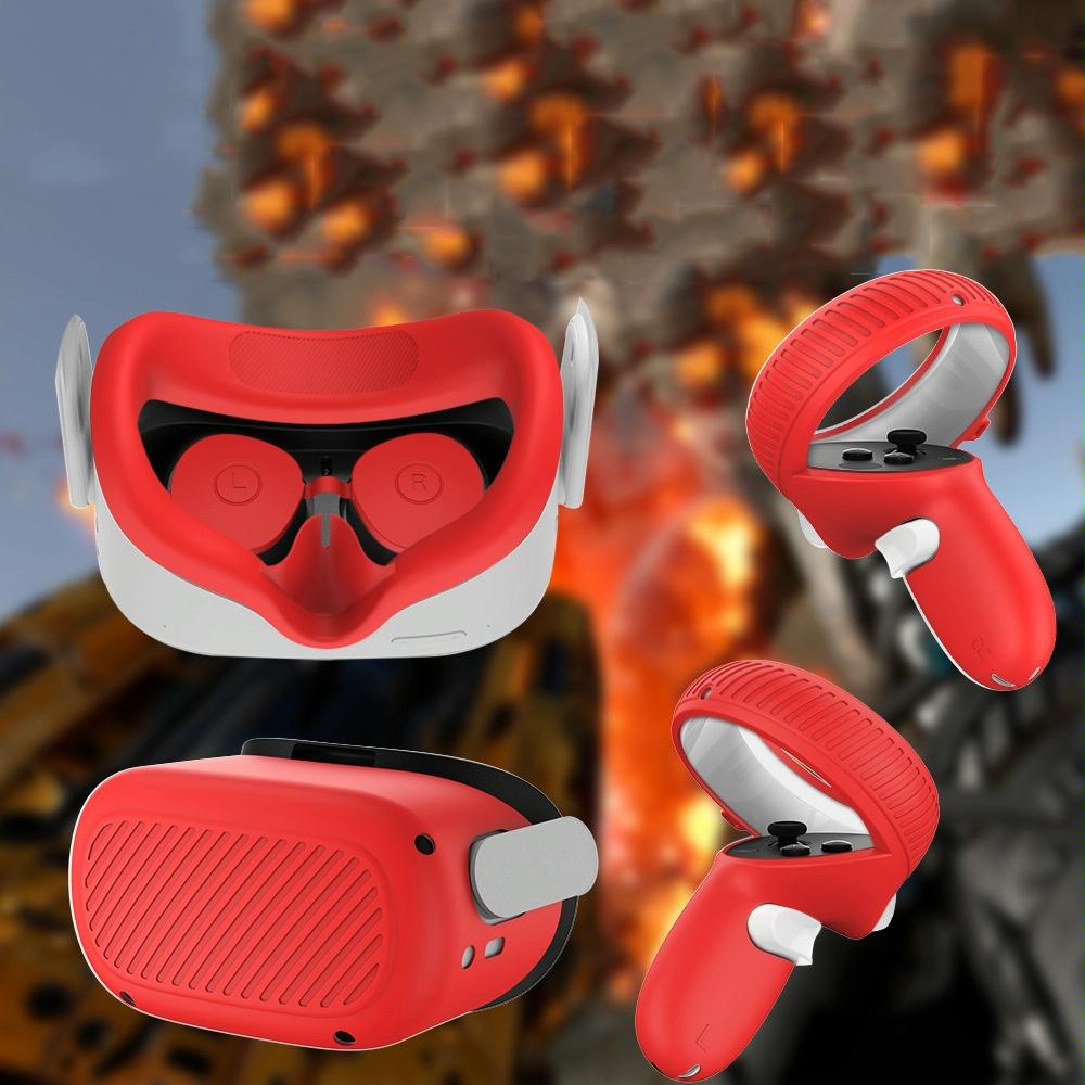 Oculus Quest 2 Lens Shell - Protective Cover - Red 12