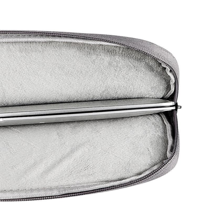 11.6-12.5 Inch Multi-compartment Laptop Sleeve with Waterproof Storage - Pink 5