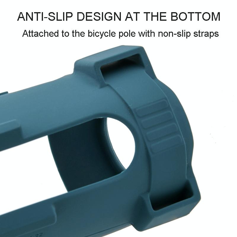Jbl Flip 6 Speaker Bag with Shoulder Strap - Silicone Case for Travel - Blue 6