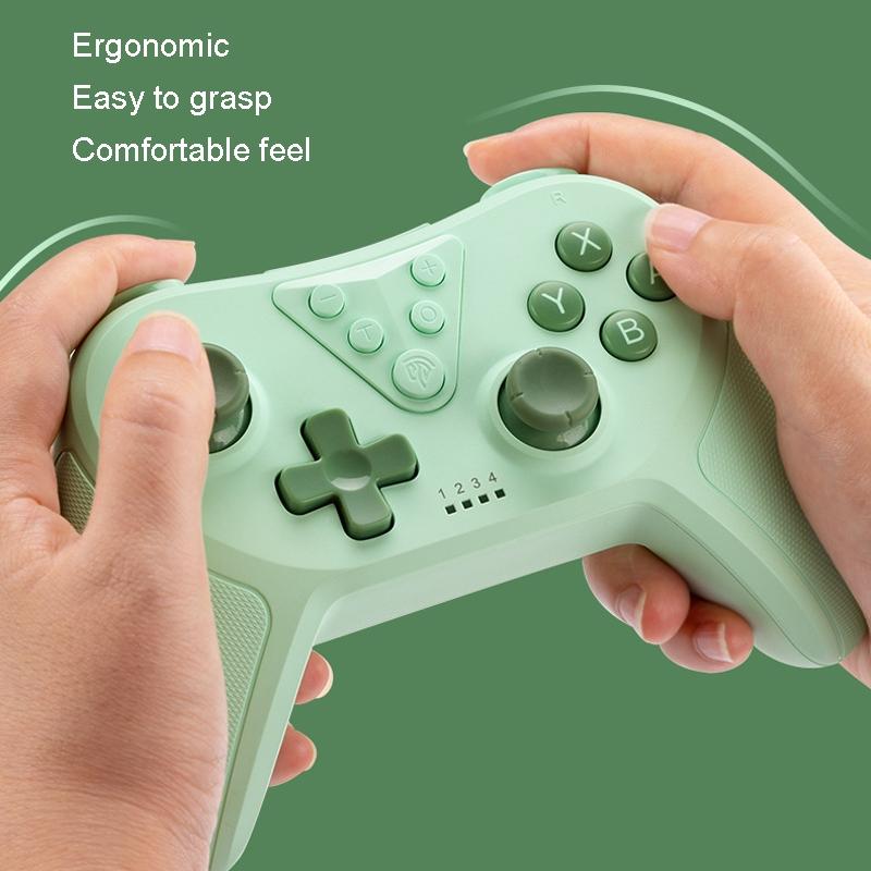 Wireless Controller for Switch & Pc - Compatible Compact - Green 7