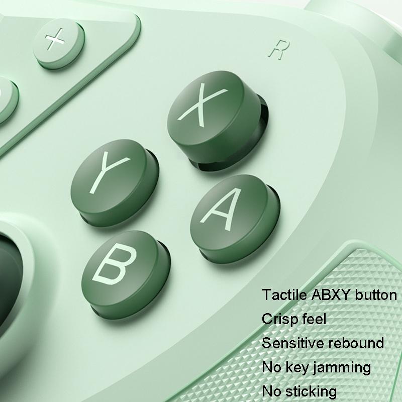Wireless Controller for Switch & Pc - Compatible Compact - Green 10