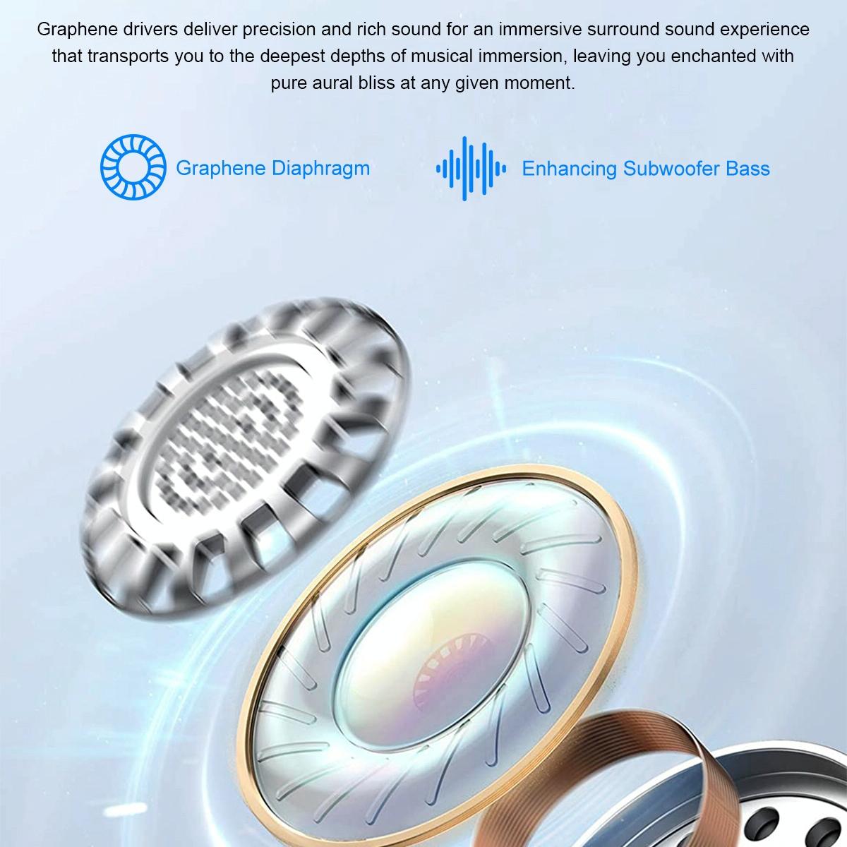 1.53 Inch Ips Screen 2 In 1 Bluetooth Earphone Smart Watch - Silver 11