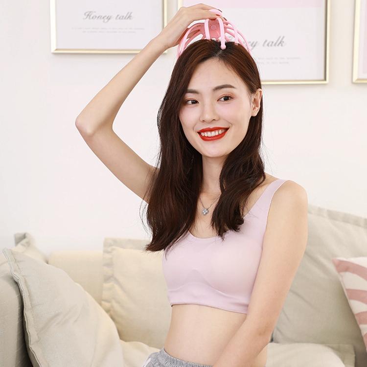 Rotating Octopus Head Massager Relaxing Ball Tool - Pink 5