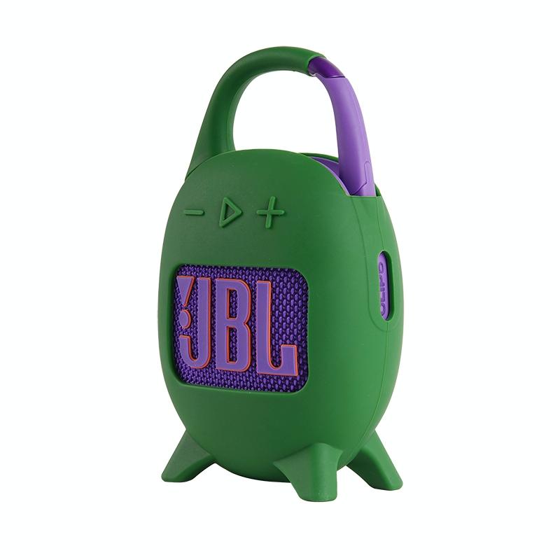 Soft Silicone Protective Case for Jbl Clip 5 Portable Speaker - Black 6