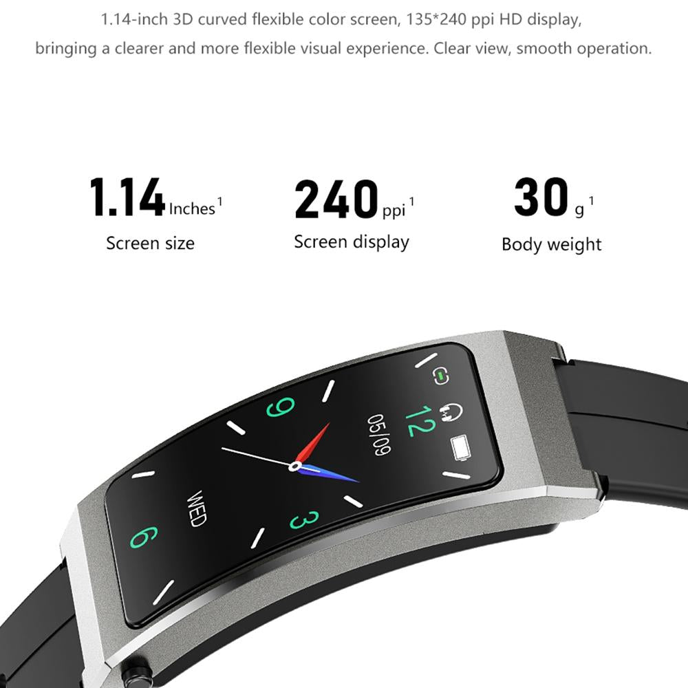 Smart Bracelet With Sleep And Oxygen Monitoring - Tft Display - Rose Gold 7