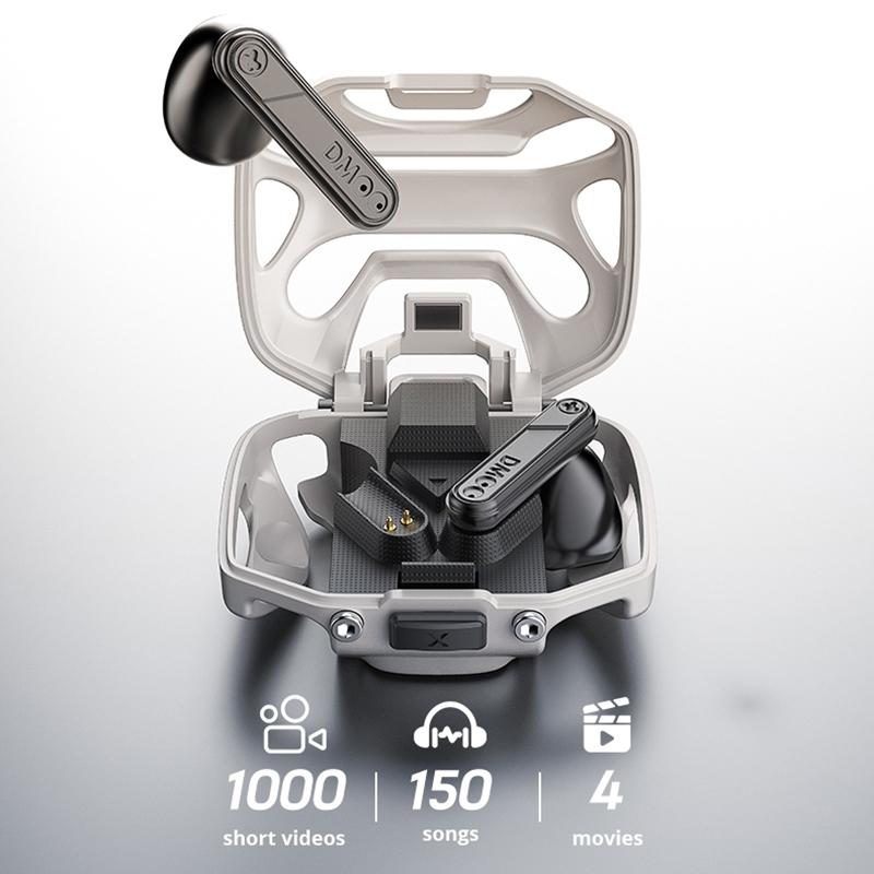 Wireless Bluetooth Earbuds - Hollow Design - White 3