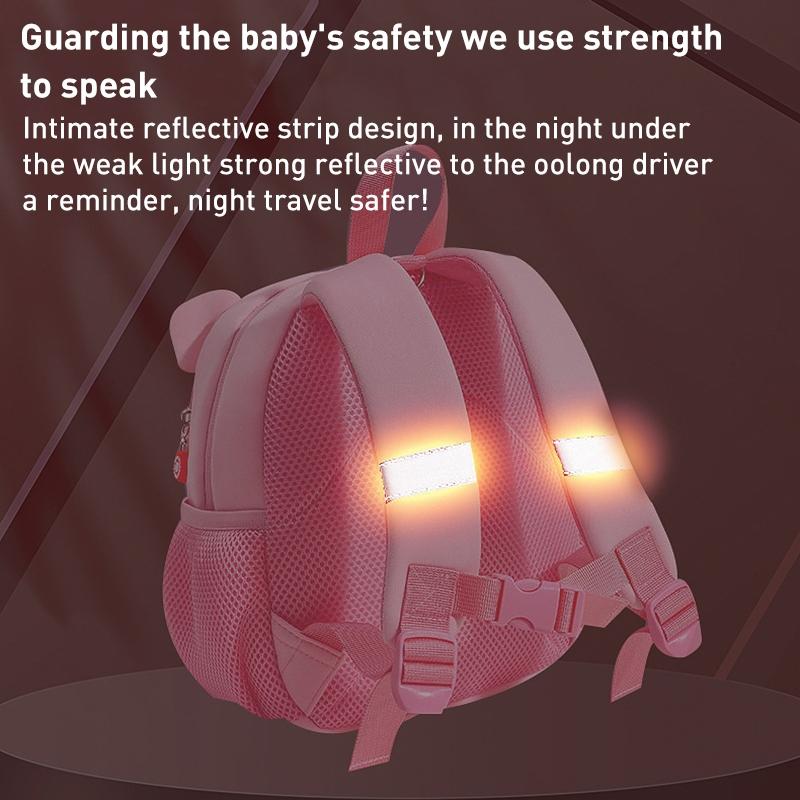 Kids' Cartoon Anti-lost Backpack - Colourful Design - Lion 6