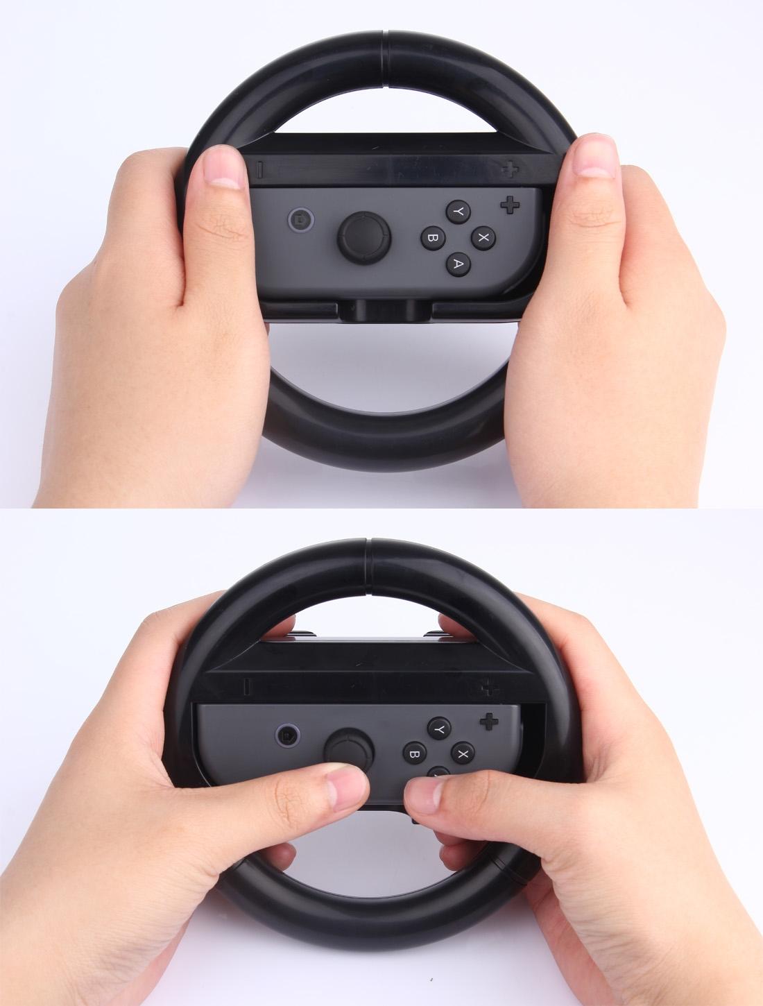 Nintendo Switch Joy Con Round Gaming Steering Wheel 6