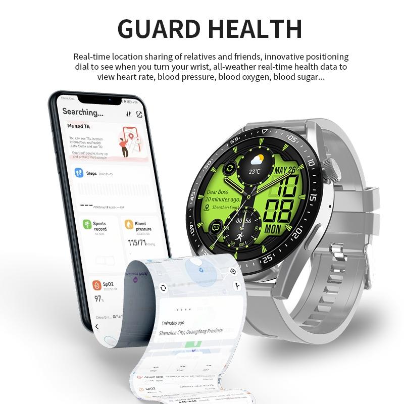 1.39 Inch Ip67 Waterproof Health Monitoring Bluetooth Call Smart Watch With Nfc Payment - Grey 6