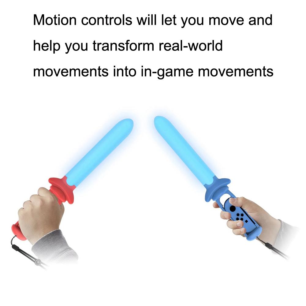 Universal Luminous Sword for Switch - Left / Right Handle - Blue 6
