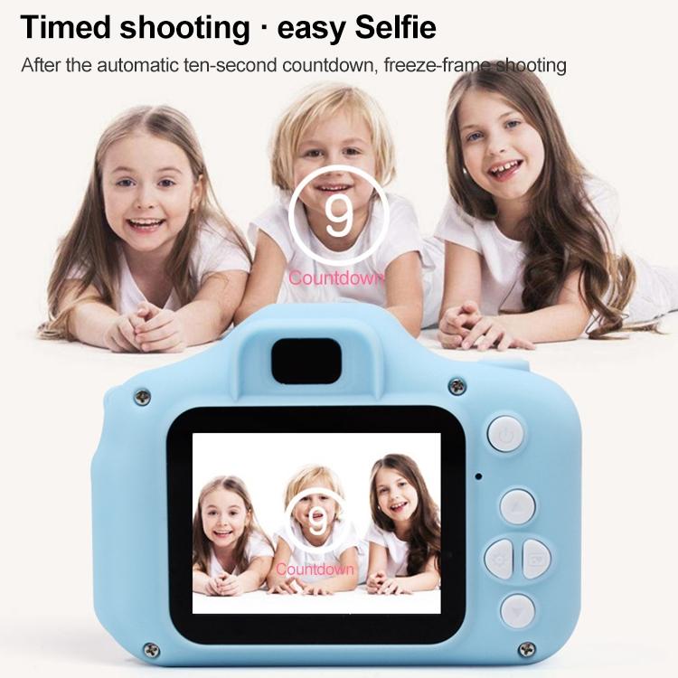 Mini Children Camera - 2.0 Inch Lcd Screen Hd 1300w - Green 6