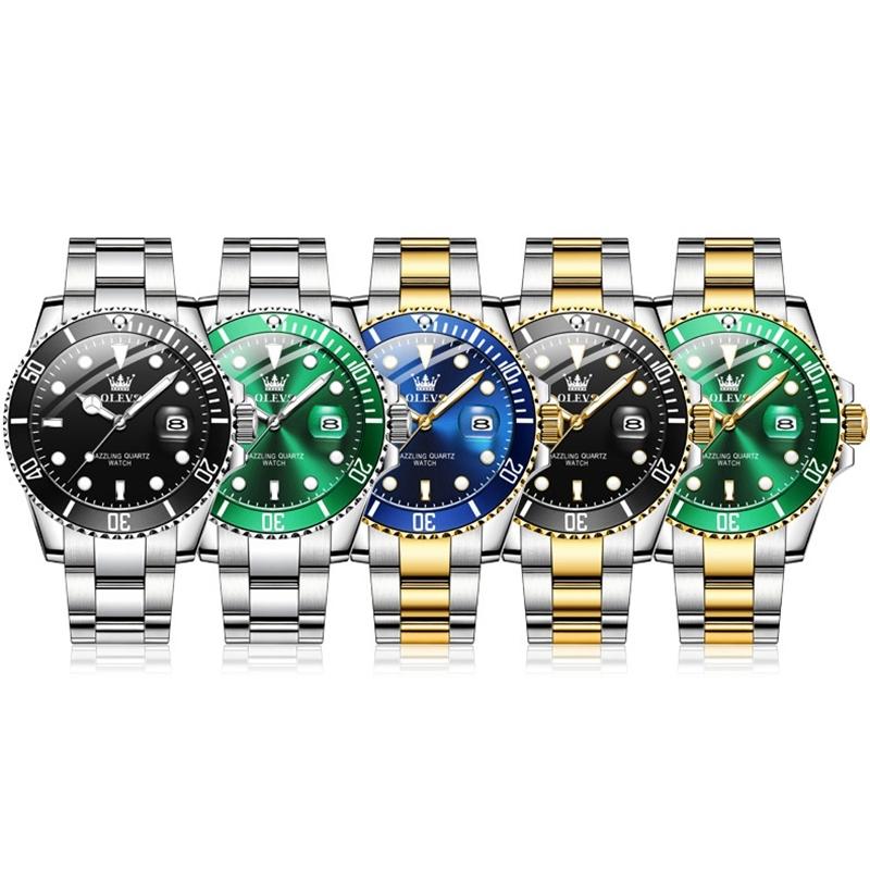 Waterproof Luminous Quartz Watch for Men - Black - Eda00268001B 3