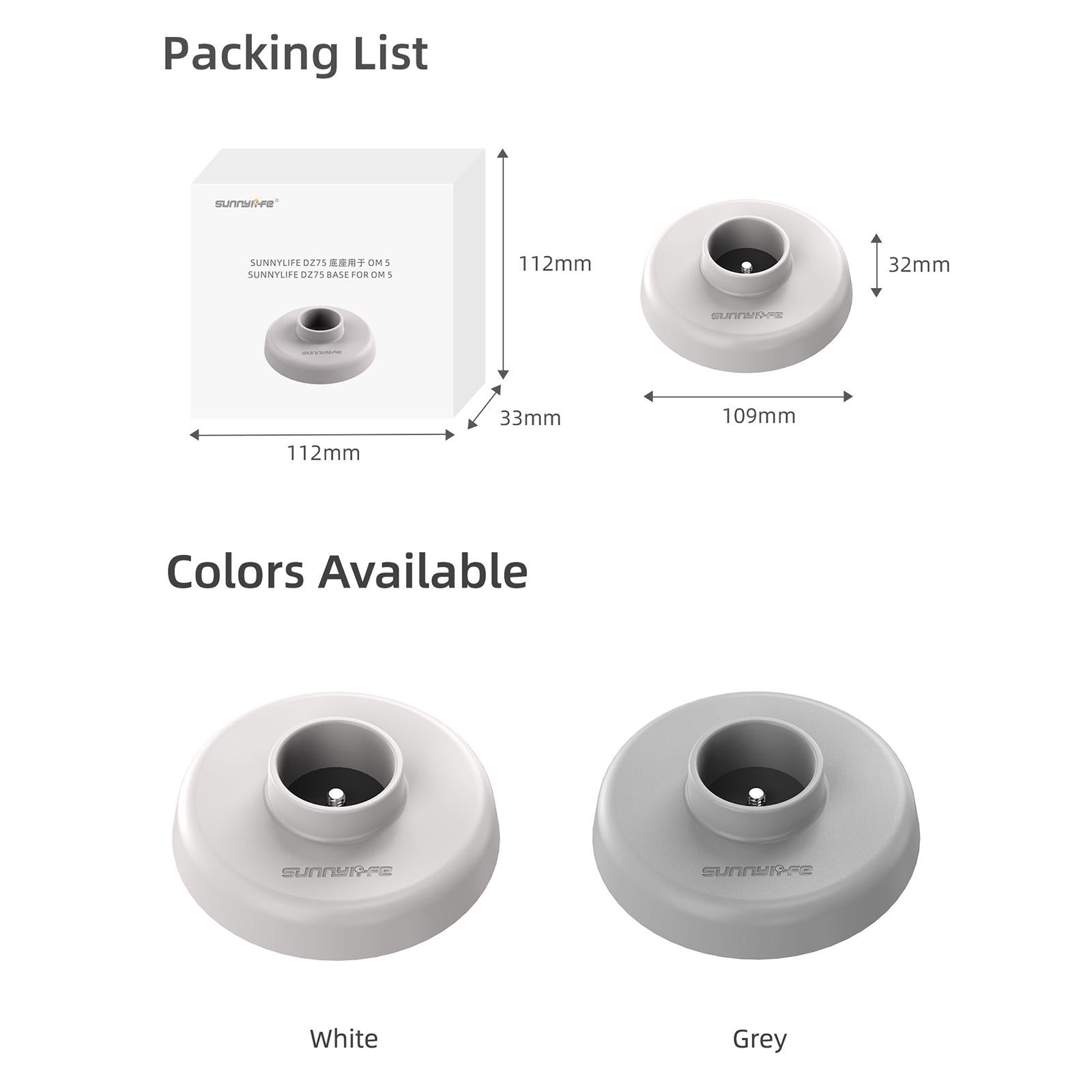 Desktop Stand for Dji Om 5 Mobile Gimbal - Grey 3