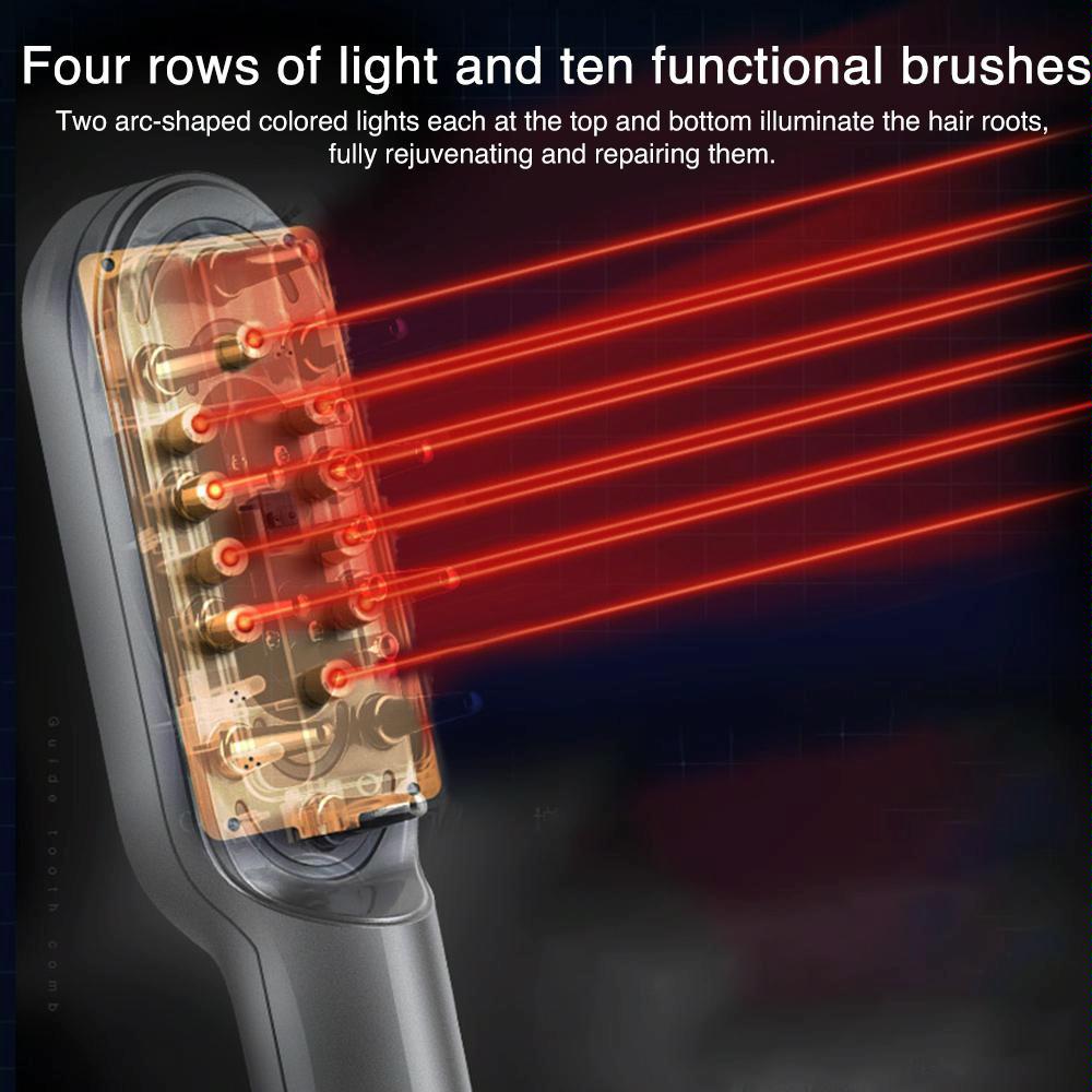 Kd3806 Ems Micro-Current Hair Care Comb - Grey 6