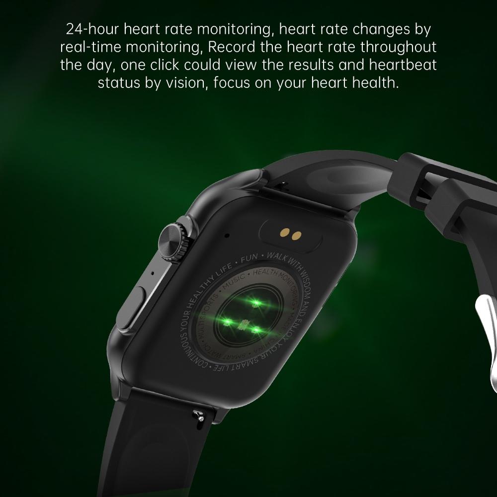 1.96 Inch Ips Screen Smart Watch Supports Bluetooth Calls / Blood Oxygen Monitoring - Gold 11