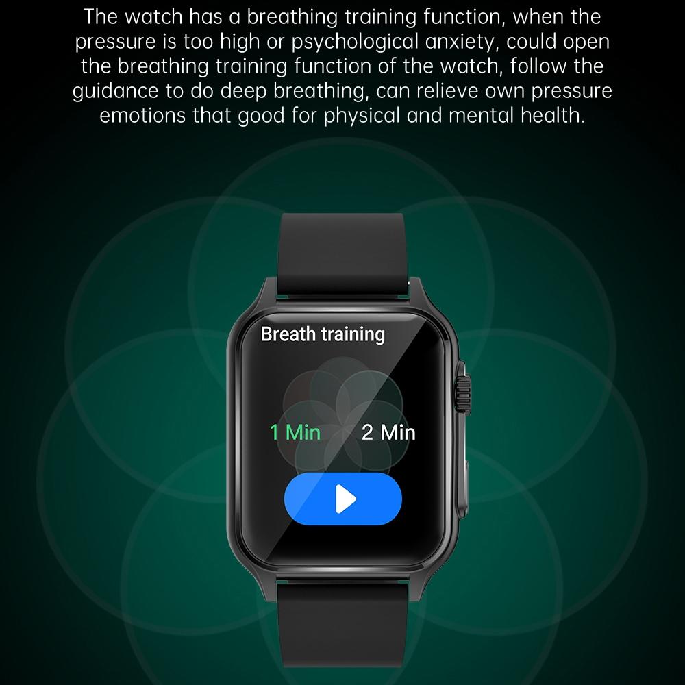 1.96 Inch Ips Screen Smart Watch Supports Bluetooth Calls / Blood Oxygen Monitoring - Gold 13