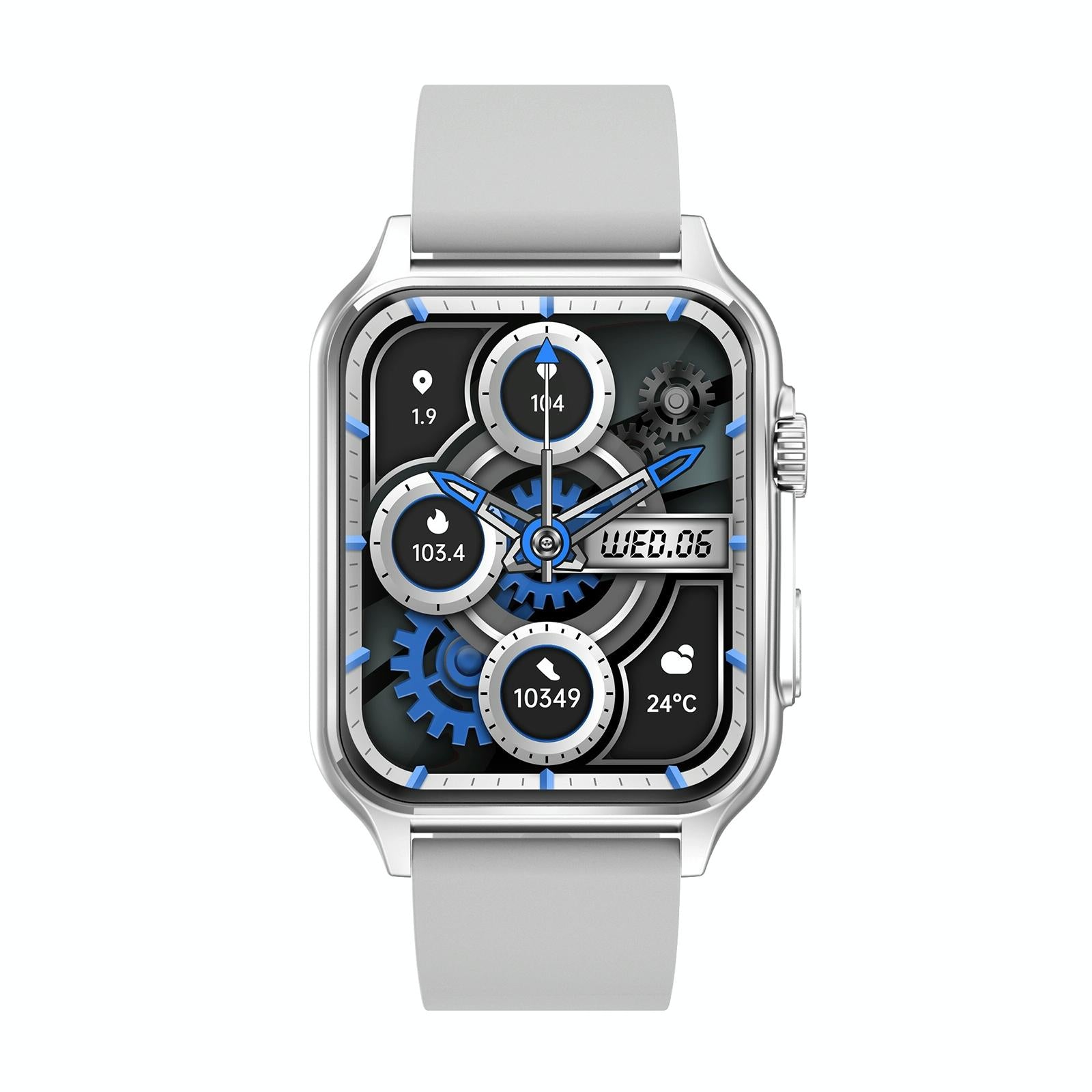 1.96 Inch Ips Screen Smart Watch Supports Bluetooth Calls / Blood Oxygen Monitoring - Gold 15